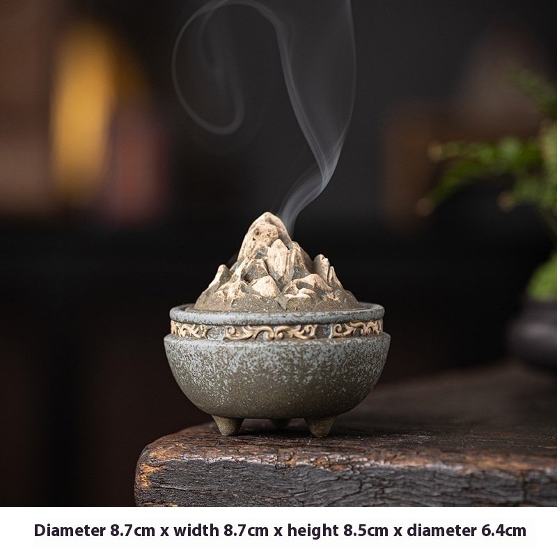 Small Size Tea Room Incense Ceramic Incense Burner - Image 5