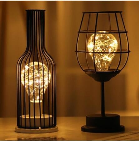 Minimalist hollow table lamps - Image 7