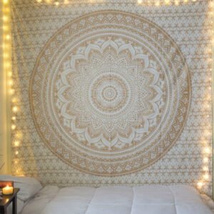 Tapestry Bedroom Hanging Cloth Mandala Flower Digital Printing Amazon Home Mural Curtain