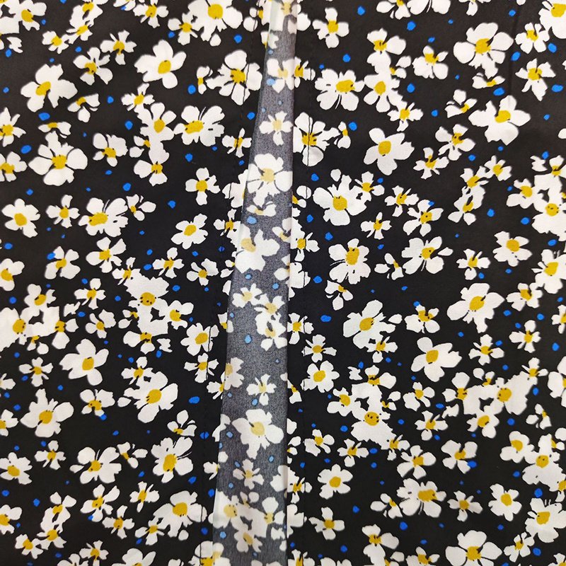 Women's Puff Sleeve Floral Midi Dress Elegant Square Neck Boho Side Split Dresses - Image 5