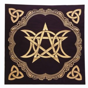 Five Pointed Star Altar Tarot Tablecloth