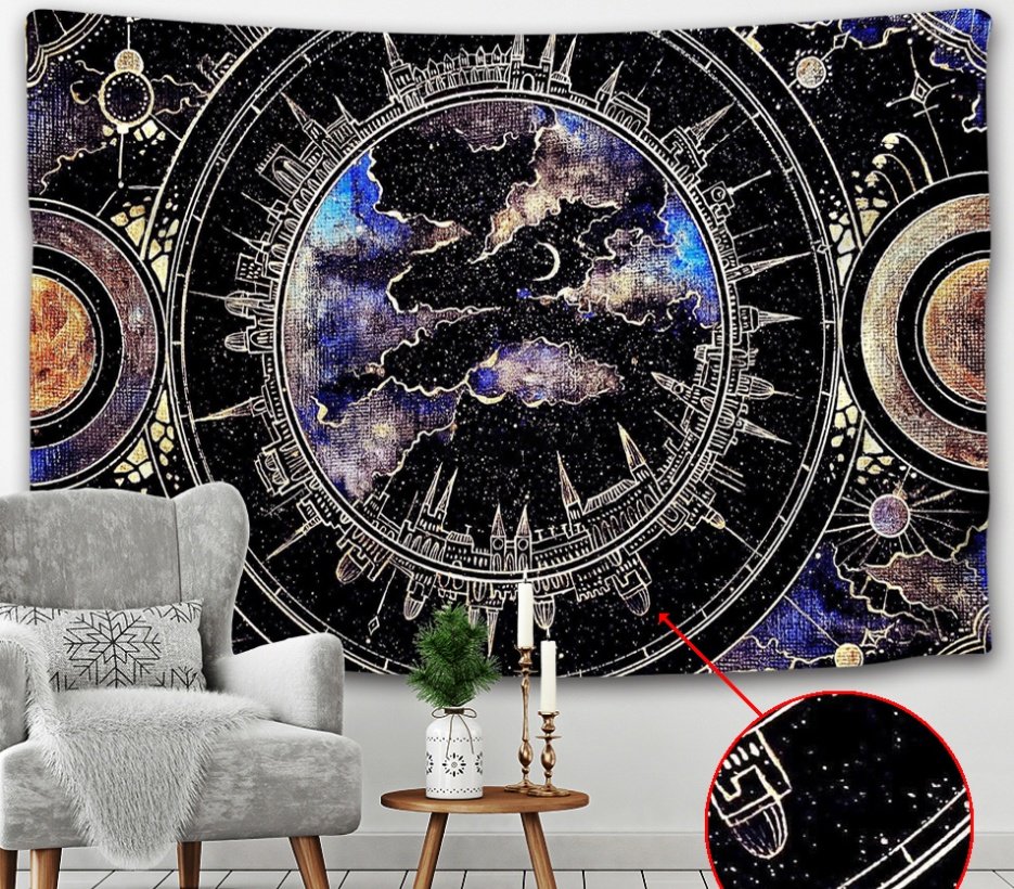 Tapestry Home Decor Bedroom Decor Background Cloth - Image 4