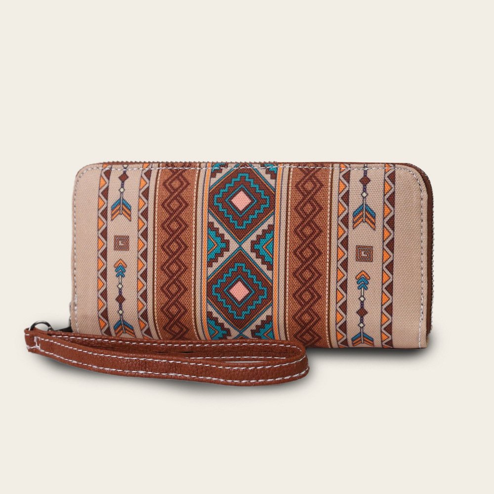 Bohemian Wind Belt RFID Wallet Retro High Sense - Image 8
