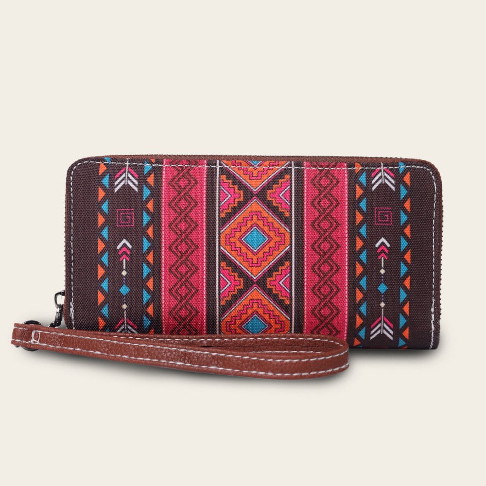 Bohemian Wind Belt RFID Wallet Retro High Sense - Image 7
