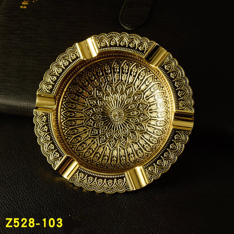 Vintage Pattern Ashtray Home Decor Metal - Image 10