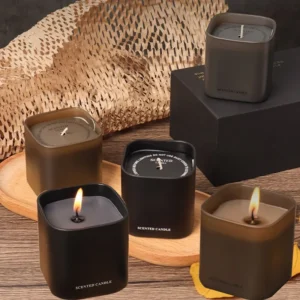 3pcs Plant Fragrance Candle Gift Box Set Study Work Meditation Fragrance Physical Therapy Aromatherapy Gift Box