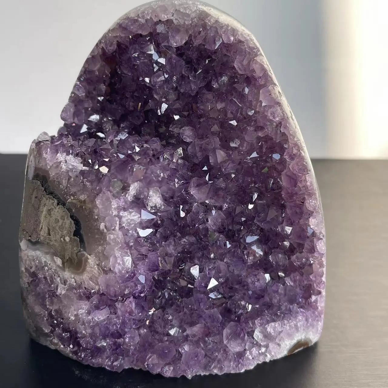 1PC Natural Amethyst Crystal Cluster Quartz Raw Crystals Healing Stone Ore Mineral Home Decor Purple Cornucopia Feng Shui Stone - Image 2